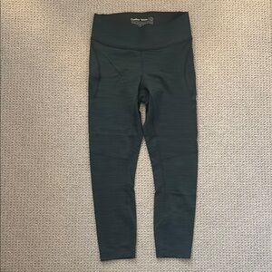 Outdoor Voices dark green Leggings